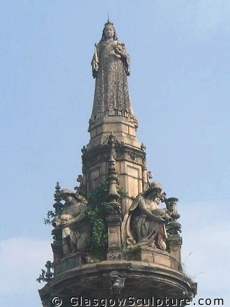 Queen Victoria on the Doulton Fountain