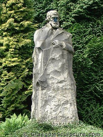 Monument to Thomas Carlyle, Kelvingrove Park, Glasgow