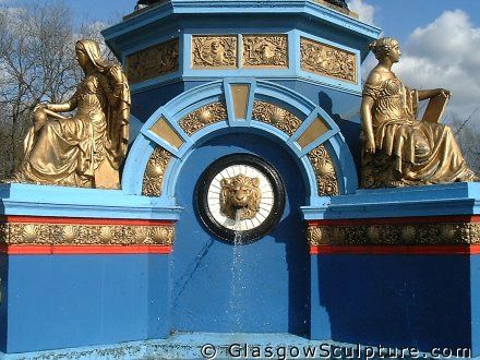 Saracen Fountain, Alexandra Park, Glasgow